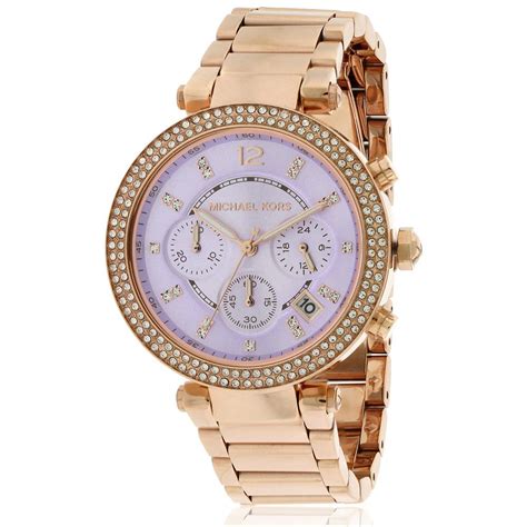 michael kors parker mk5491 ladies watch|Michael Kors parker rose gold bracelet.